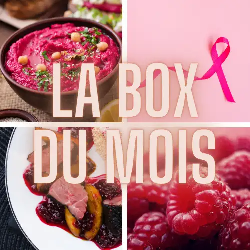 Lunch Box du mois d'Octobre Rose
